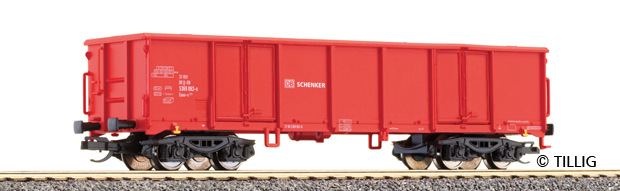 4 axle Gondola car Eaos of DB Schenker<br /><a href='images/pictures/Tillig/15244.jpg' target='_blank'>Full size image</a>